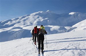 Skitour - AVS-Steig auf den Kronplatz